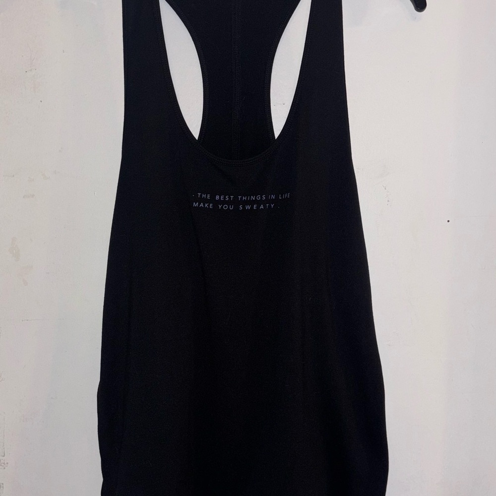 Women's Black workout top